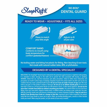 SleepRight Select-Comfort Knarsbitje-back