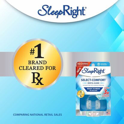 SleepRight Select-Comfort Knarsbitje-nummer 1